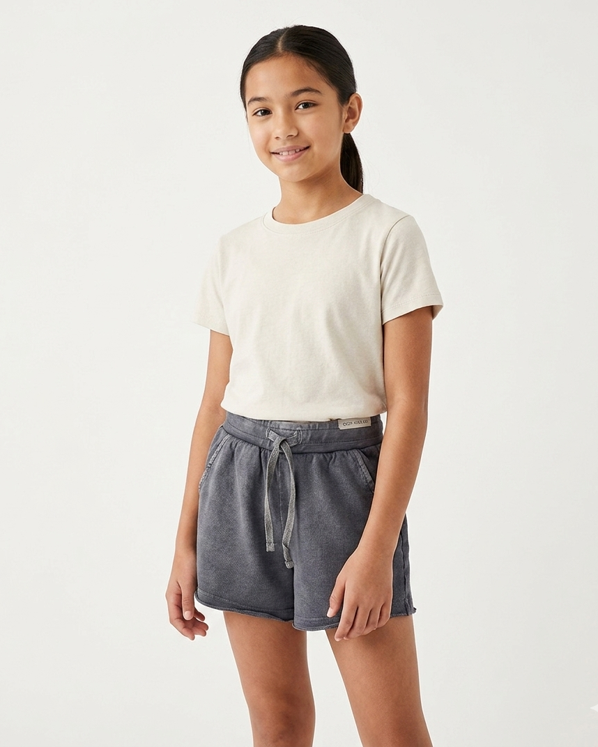 Short in Felpa Grigio