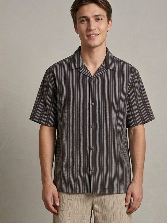 Camicia Cruz Caffe Dusty Blue