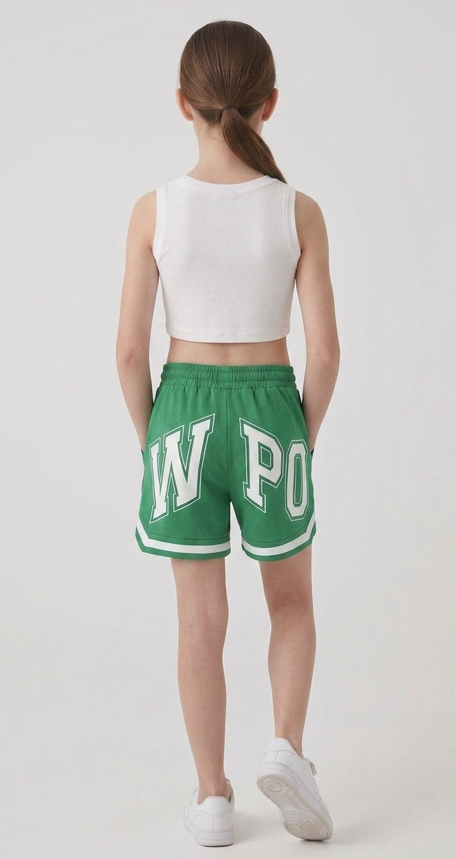 Completo Urban Sport Bianco e Verde