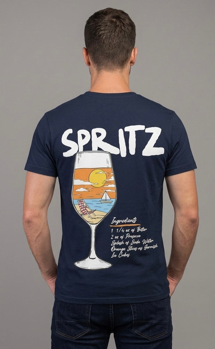 T-shirt Spritz Summer Blu