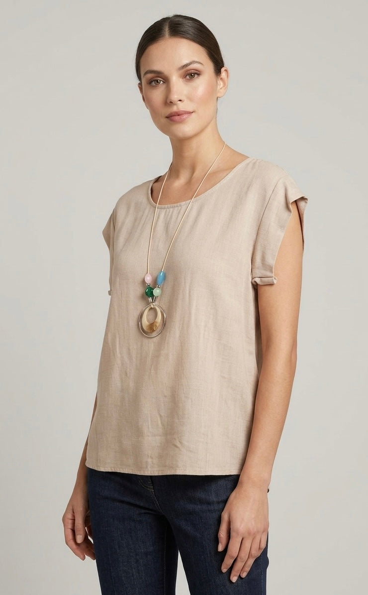 Blusa Positano Sabbia