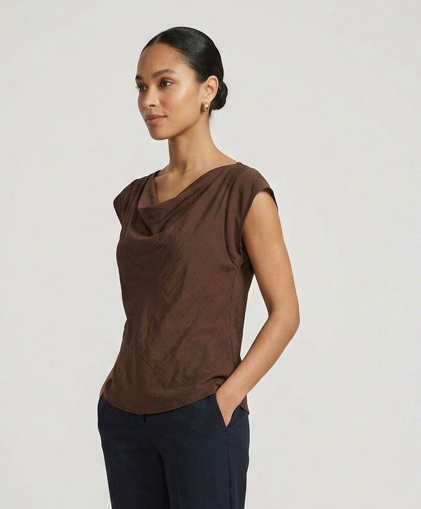 Blusa Siviglia Cioccolato