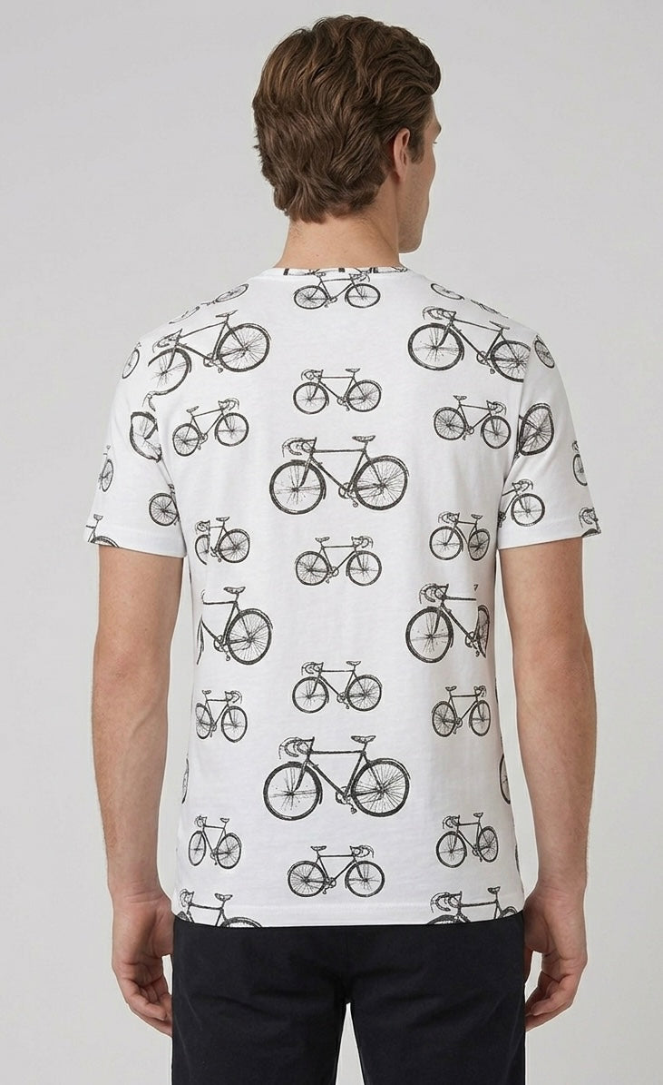 T-shirt All-over Bike