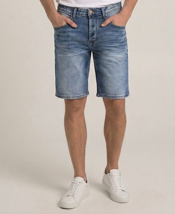 Shorts regular in denim Muller