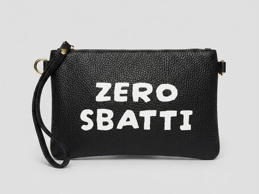 Pochette Pelle Nera DILLOKOSì Zero Sbatti