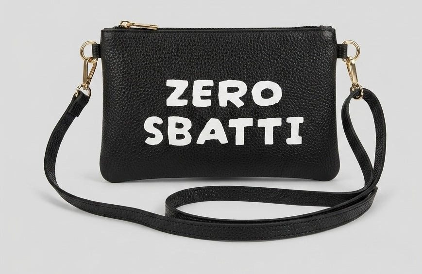 Pochette Pelle Nera DILLOKOSì Zero Sbatti