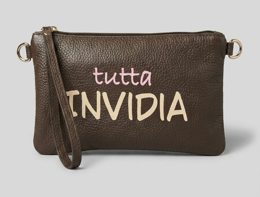 Pochette Pelle DILLOKOSì Marrone Tutta Invidia