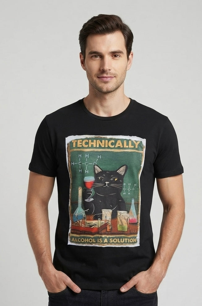 T-Shirt Patch Cat Solution
