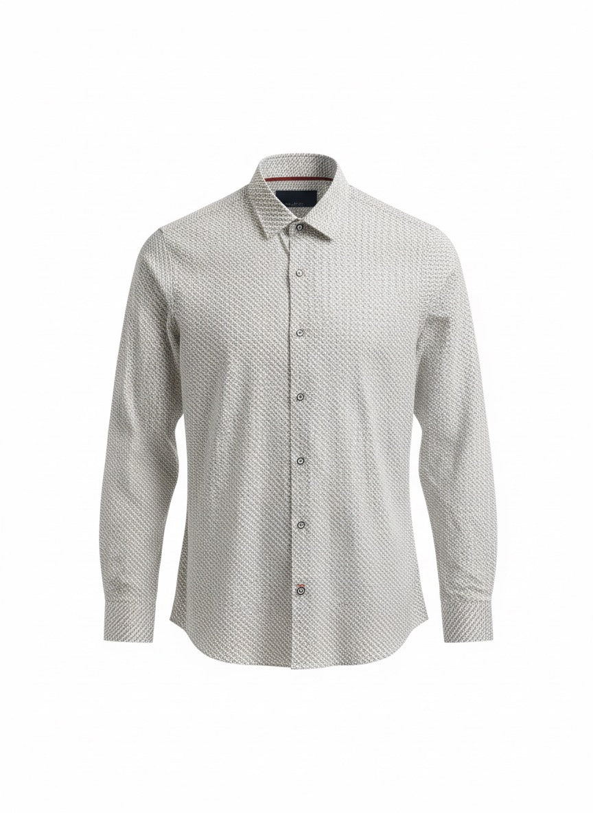 Camicia Toscana micro fantasia