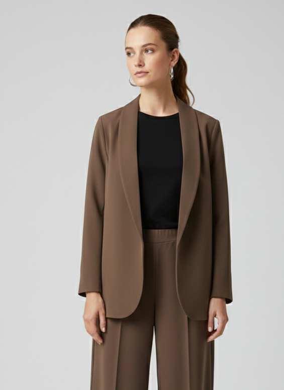 Blazer leggero Murano cioccolato