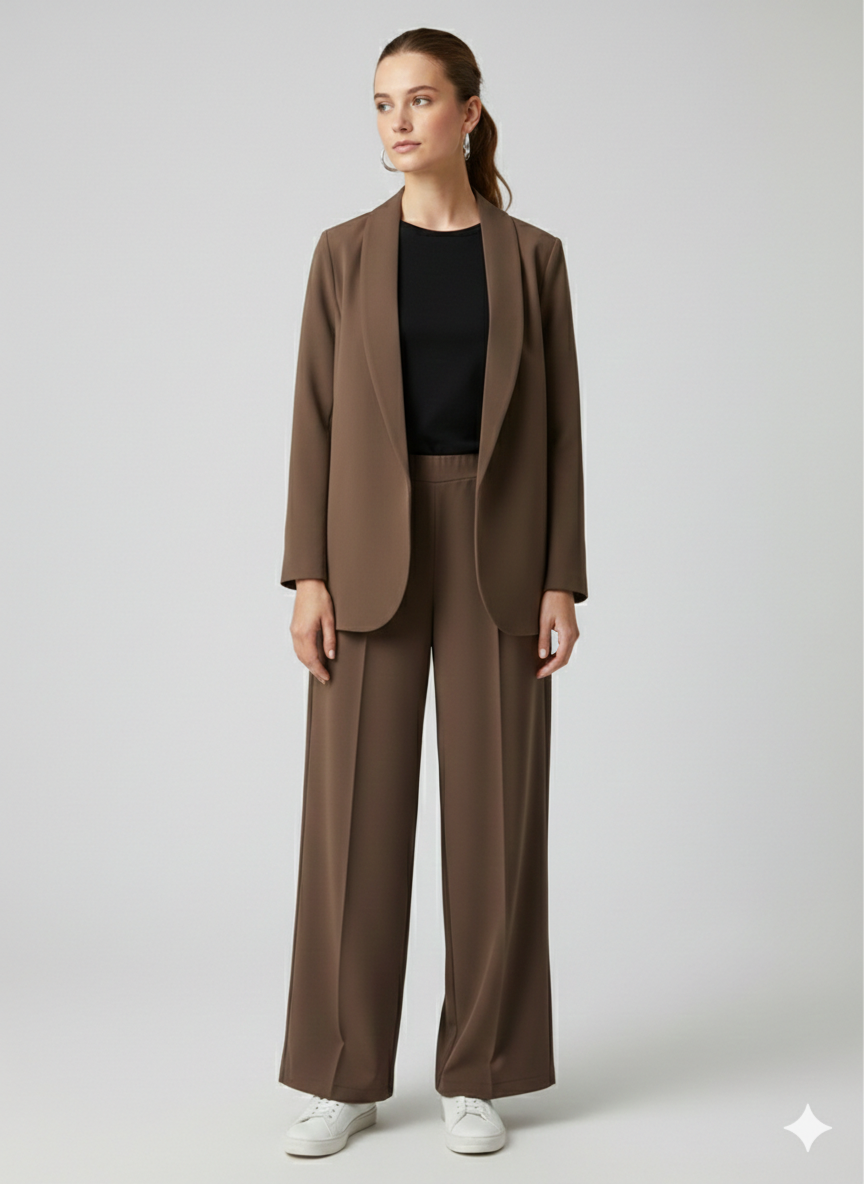 Blazer leggero Murano cioccolato