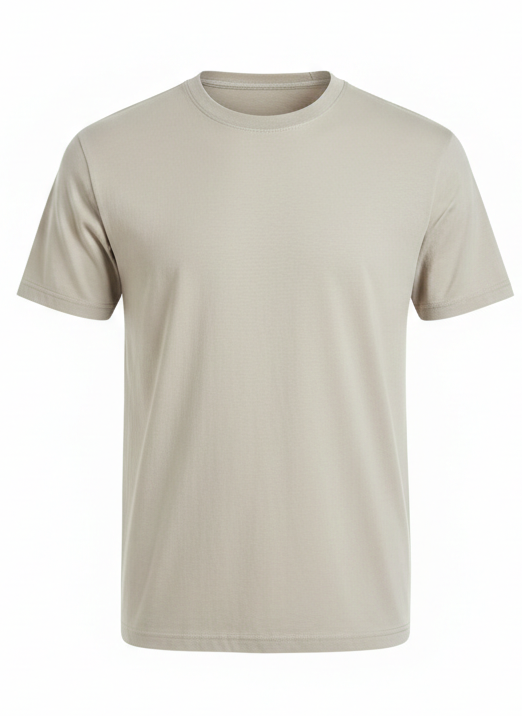 T-Shirt Essential Beige Sabbia