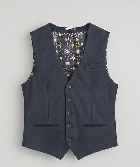 Gilet Falcade slim fit blu navy