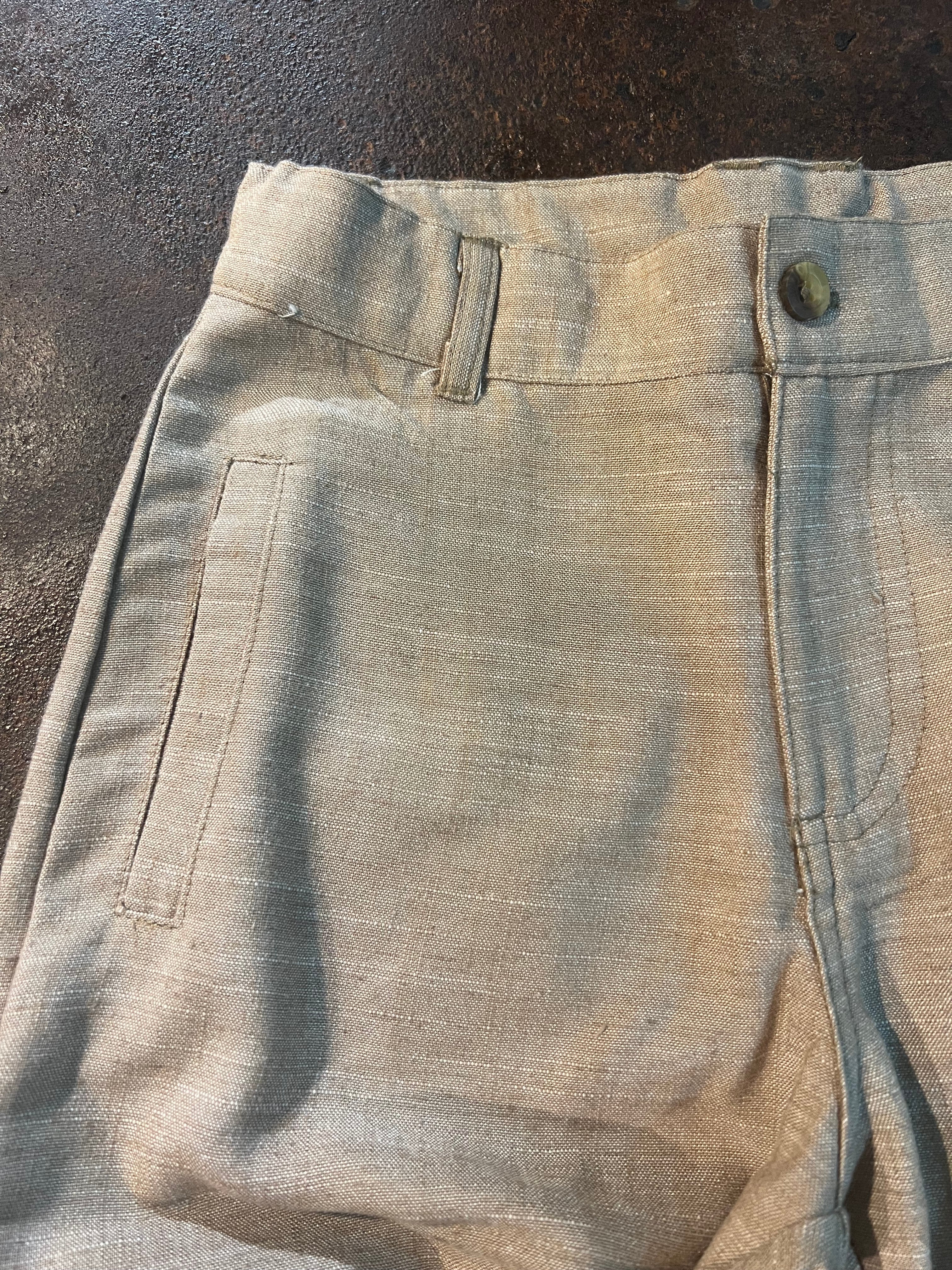 Bermuda Chino in Twill Leggero Nocciola