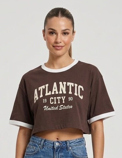 T-shirt Atlantic Cropped