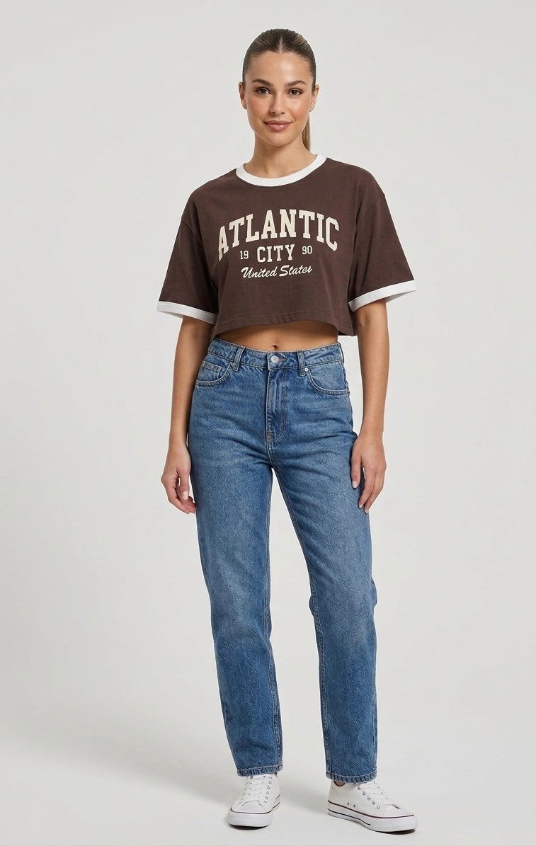 T-shirt Atlantic Cropped