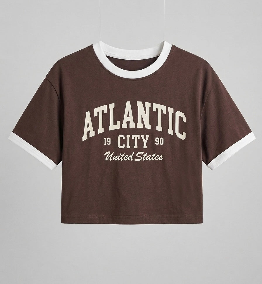 T-shirt Atlantic Cropped