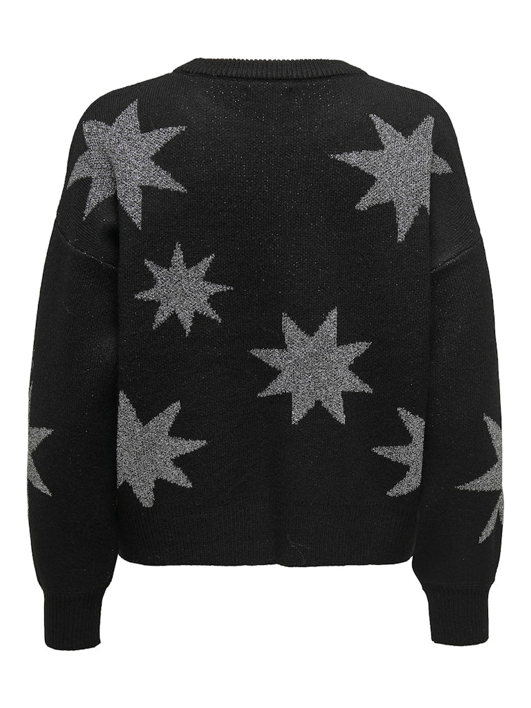 Maglione Ony stelle Rosie nero