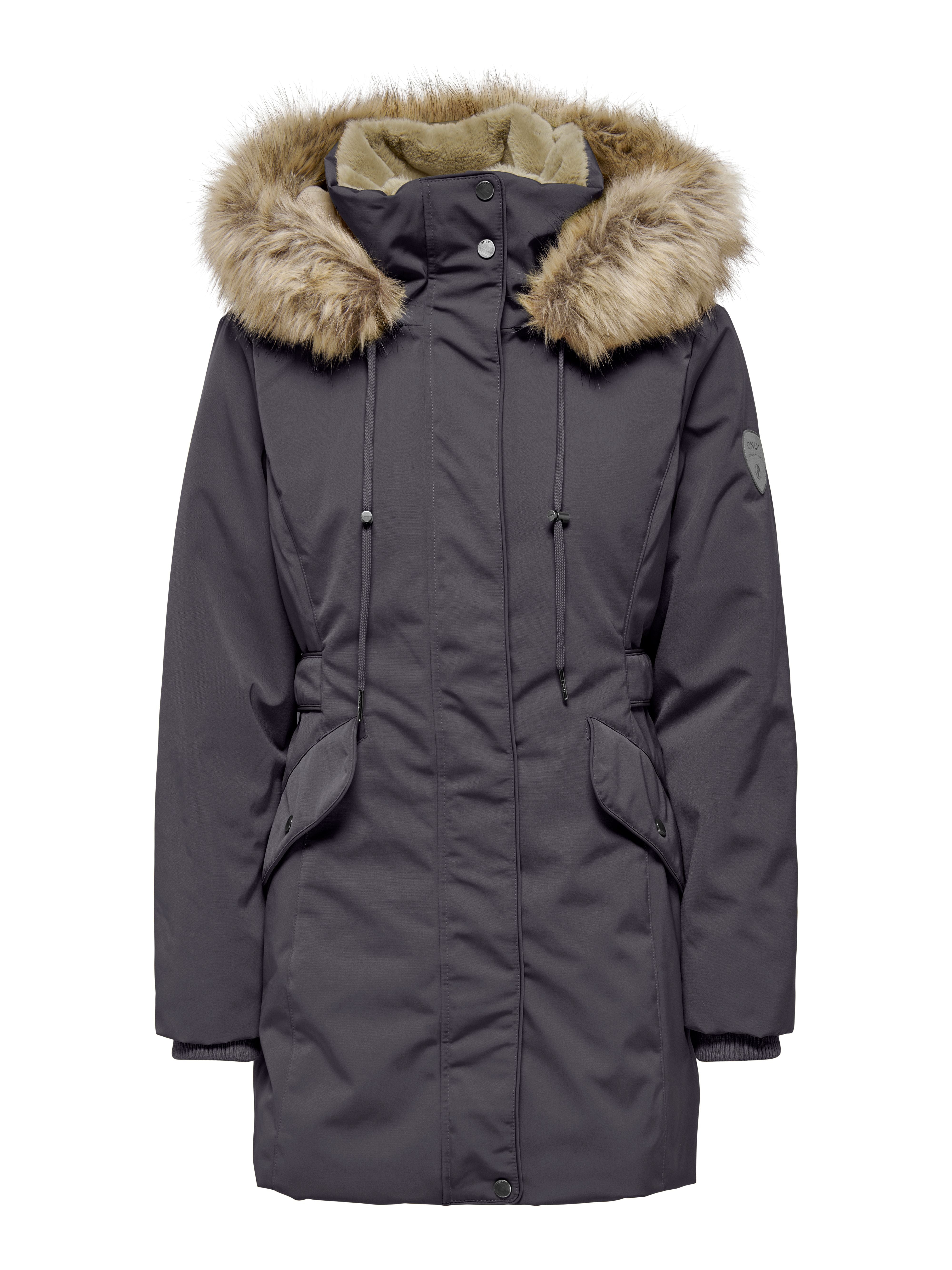 Giacca Parka Only Priska Grigio Scuro