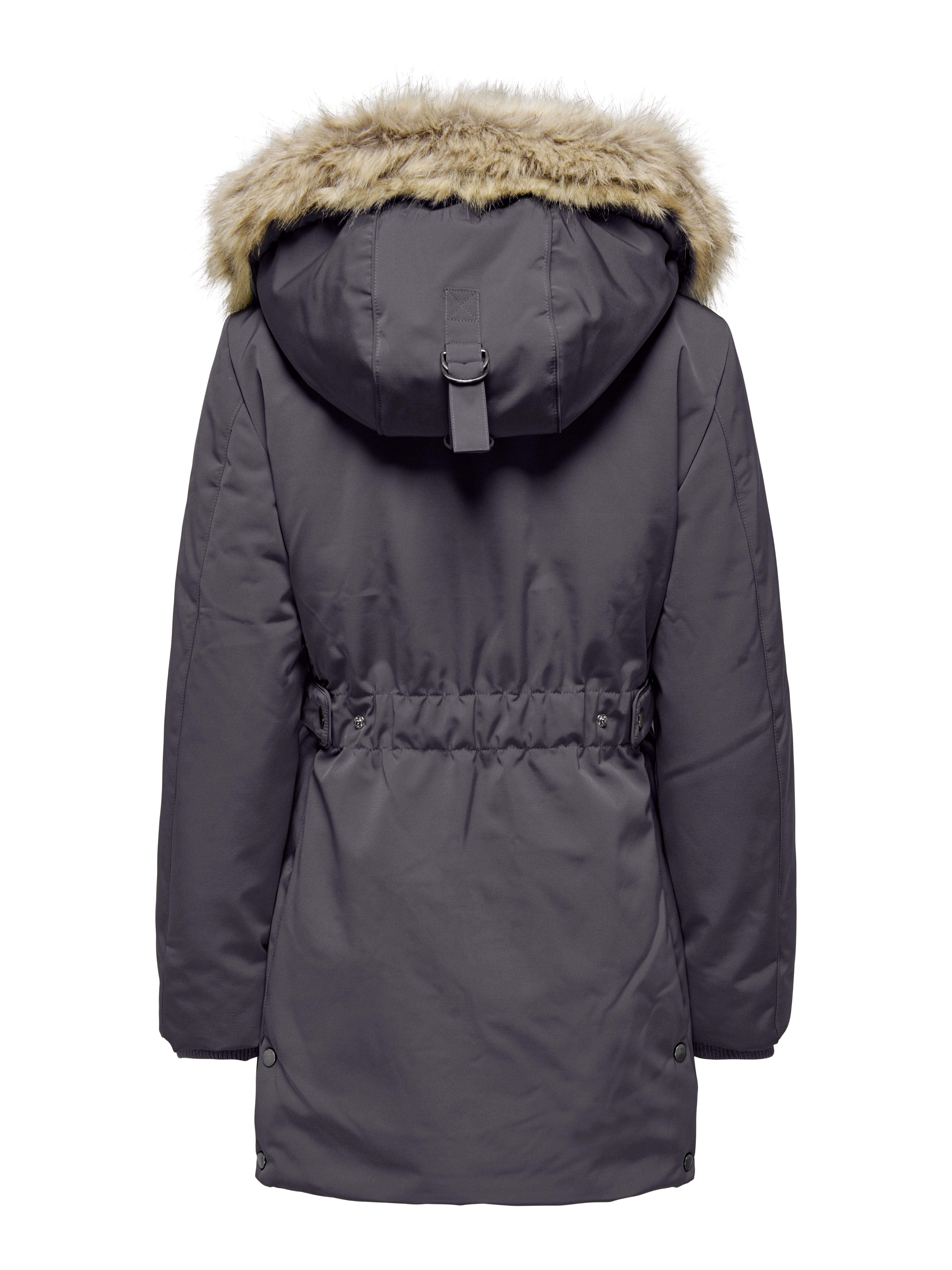Giacca Parka Only Priska Grigio Scuro