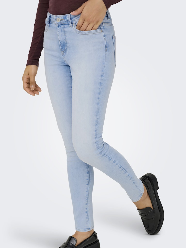 Jeans Wauw Skinny light blue denim elasticizzato