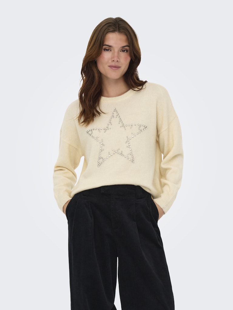 Maglione Only Renata bianco-avorio