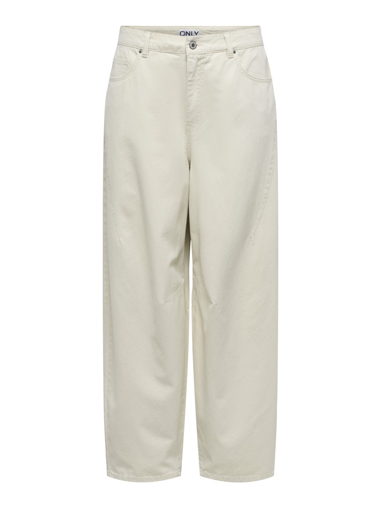 Pantalone Loisa Barrel bainco avorio