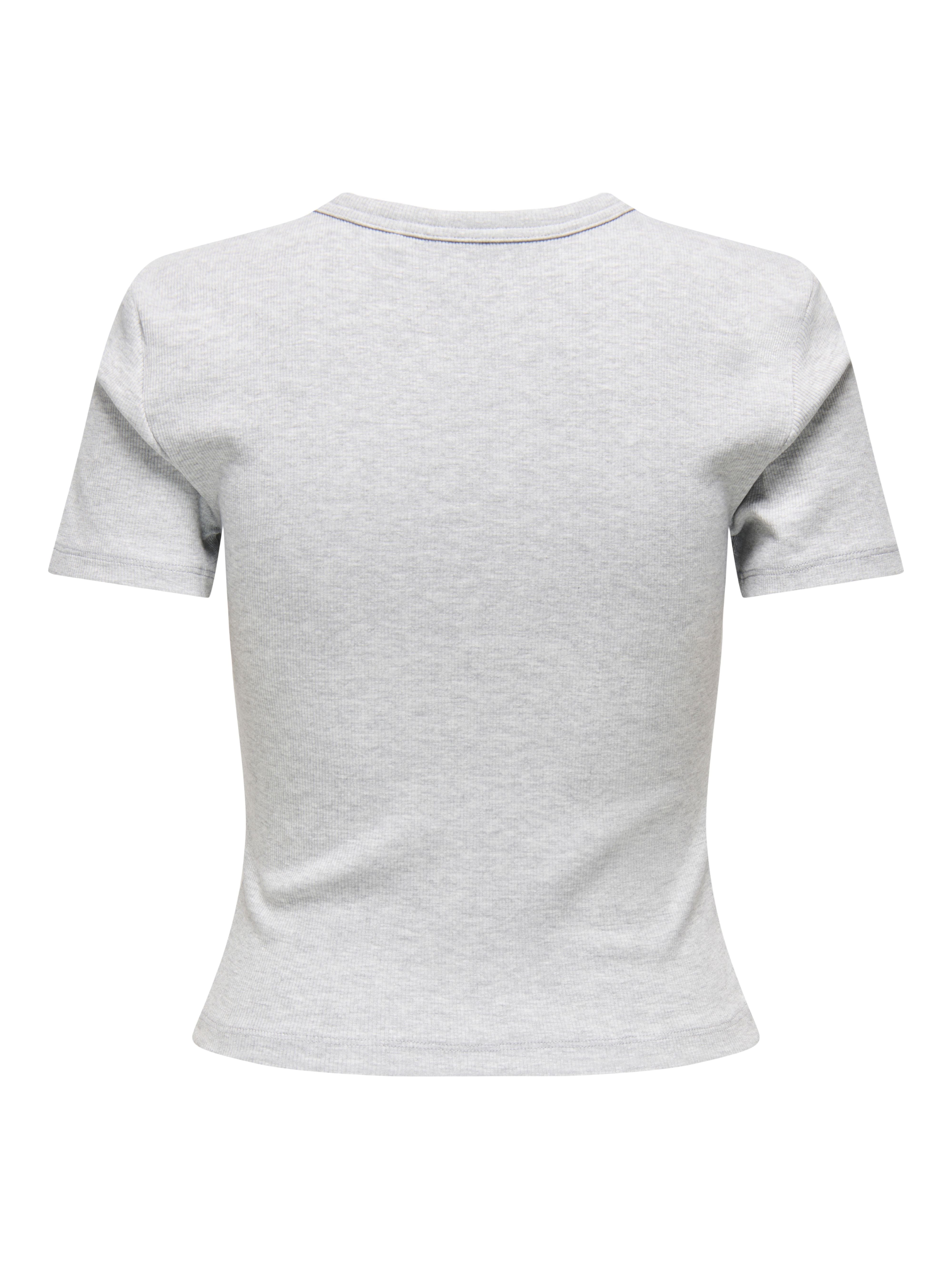 T-shirt Only Val Costine Grigia