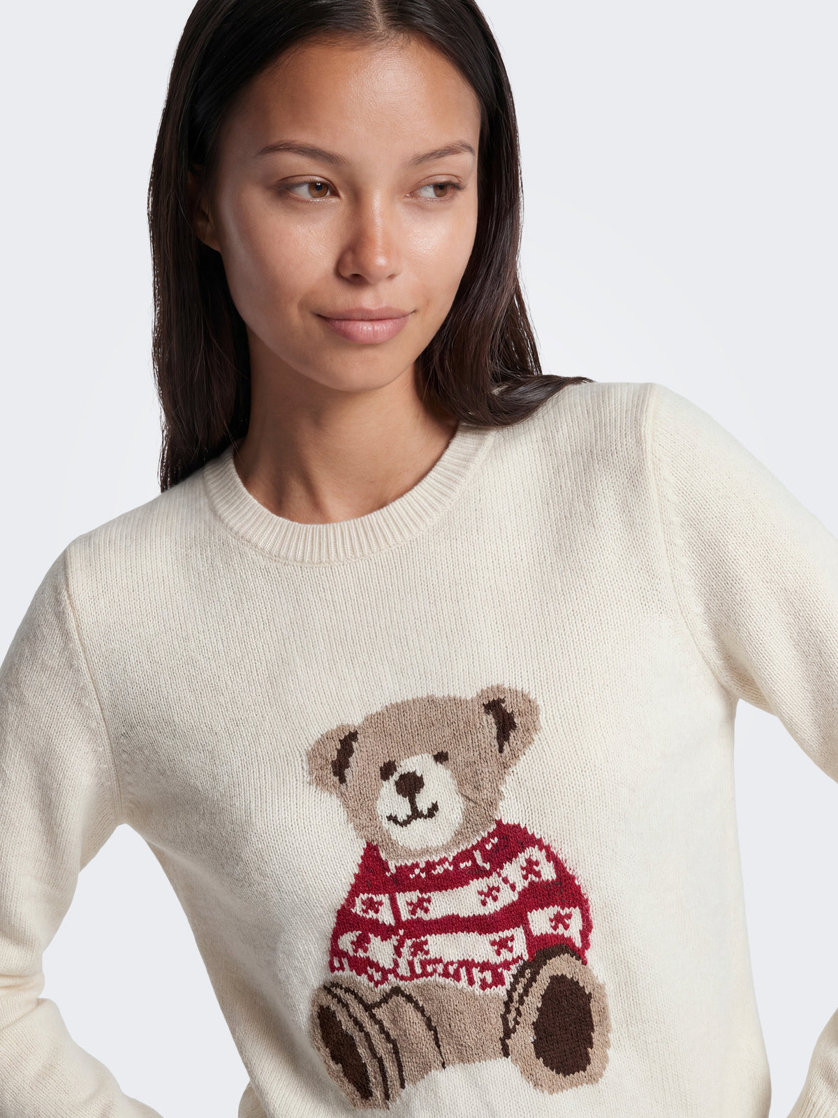 Maglione Snowbear Orsetto Panna