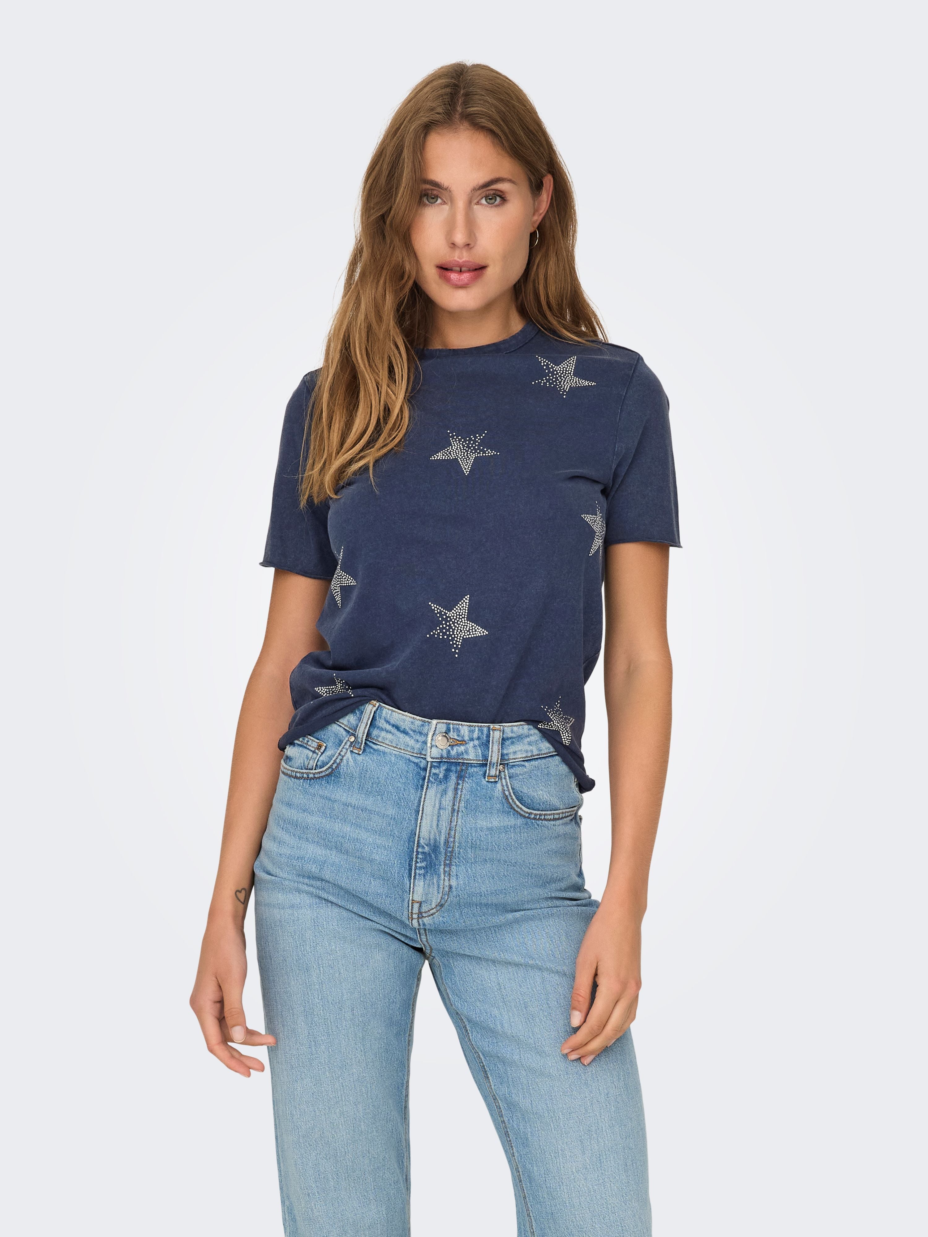 T-shirt Harper blu