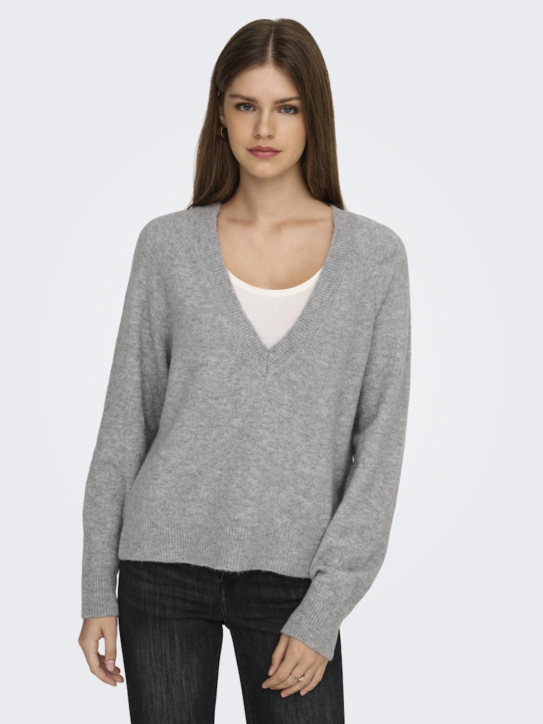 Maglione Only Rene Grigio