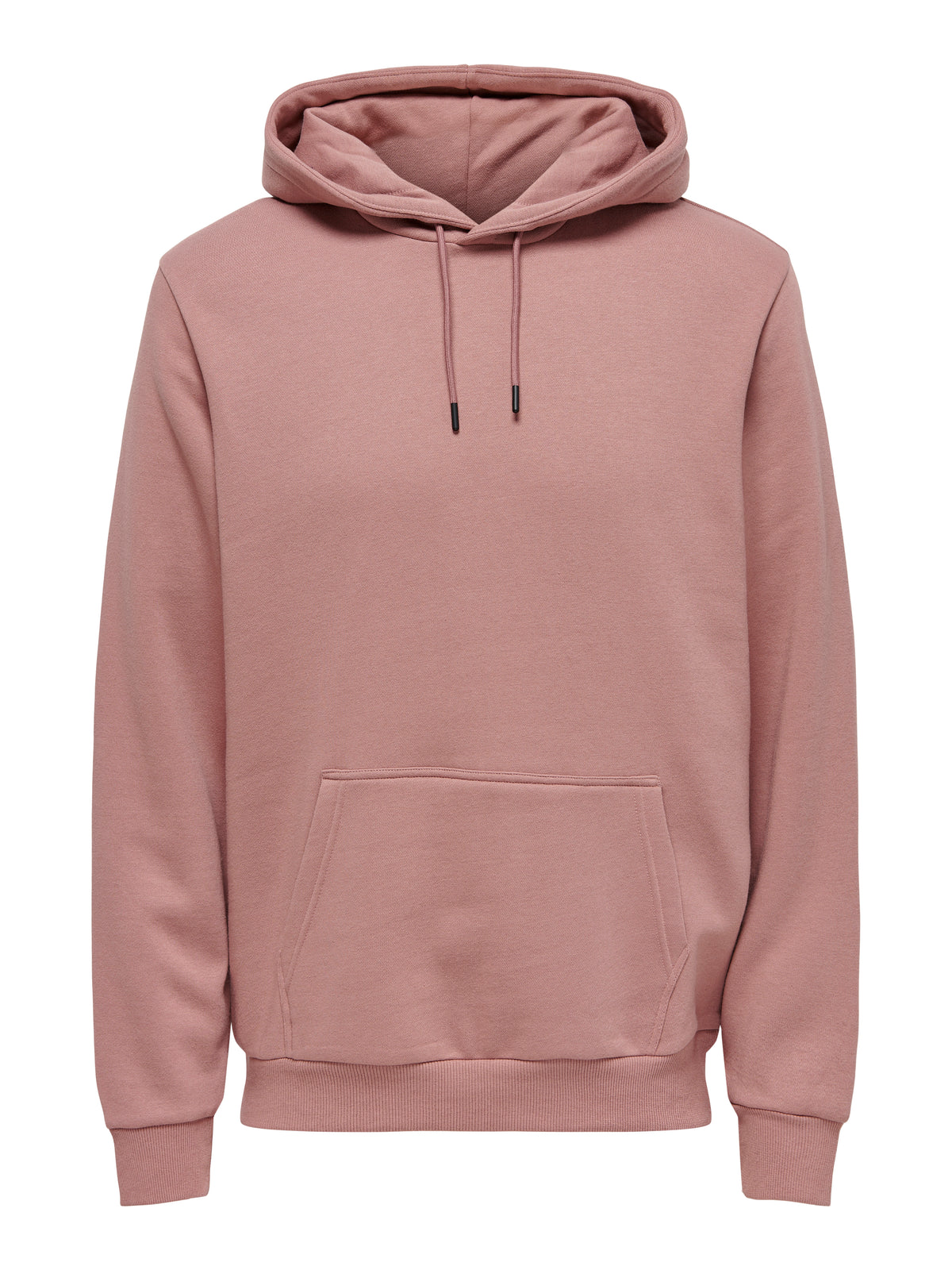 Felpa Uomo Only & sons Felpata con Cappuccio Ceres Rosa Antico