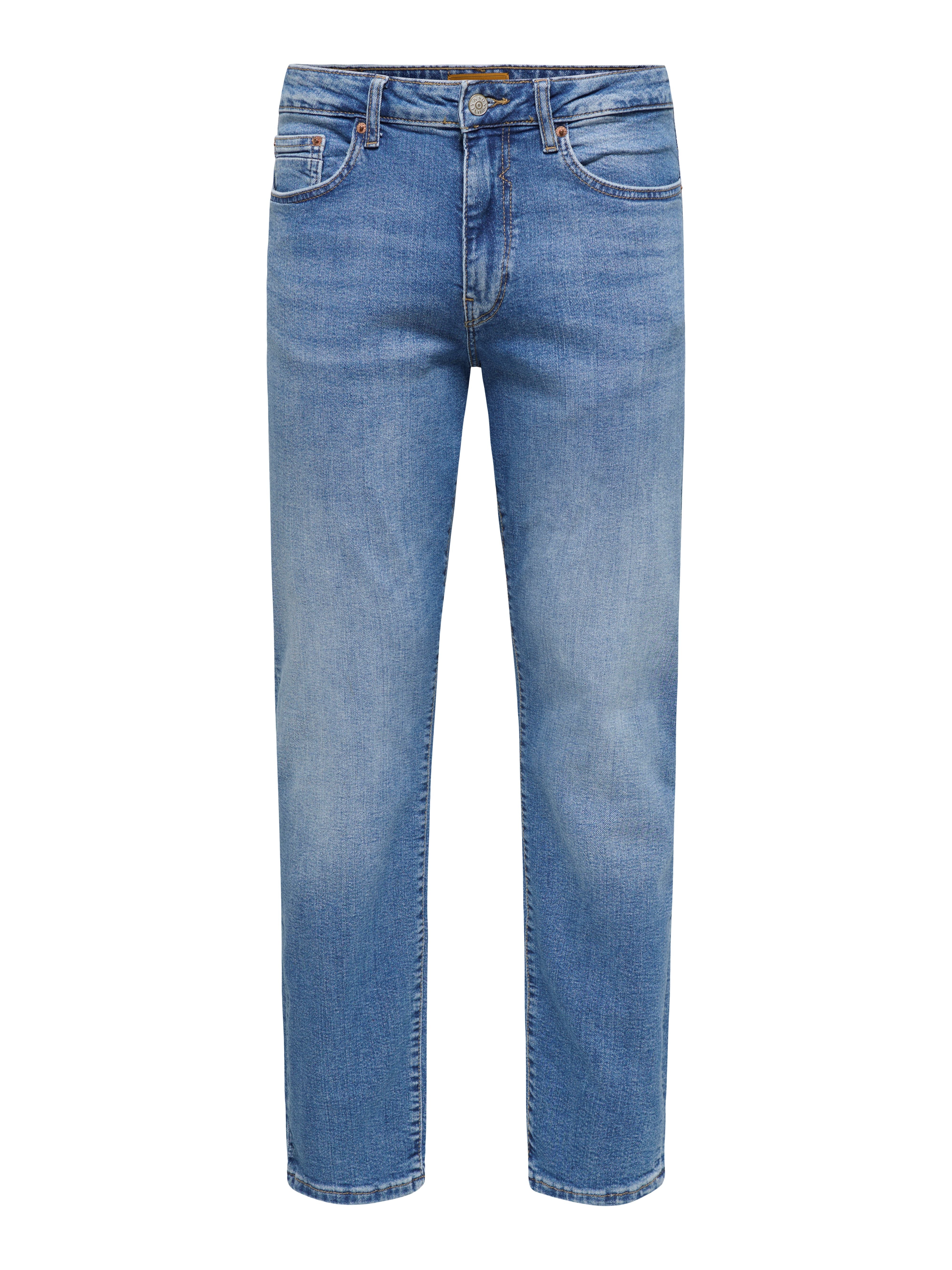 Jeans Regular Fit Light Blue Denim