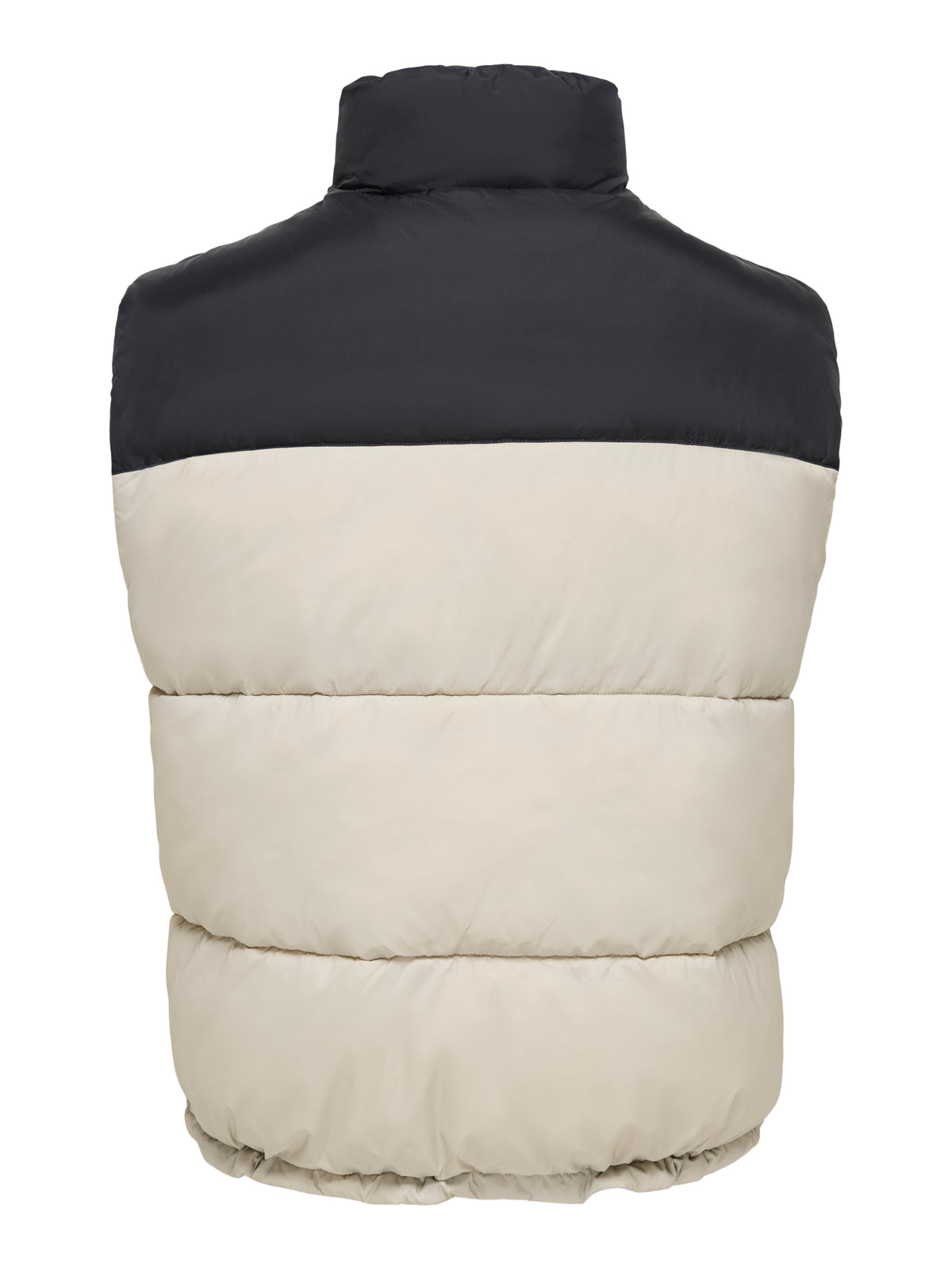 Gilet Maverik Color Block Nero e Ice Grey