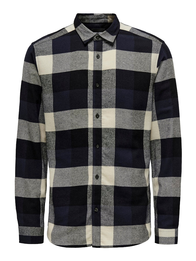 Camicia Only & Sons Max Blu