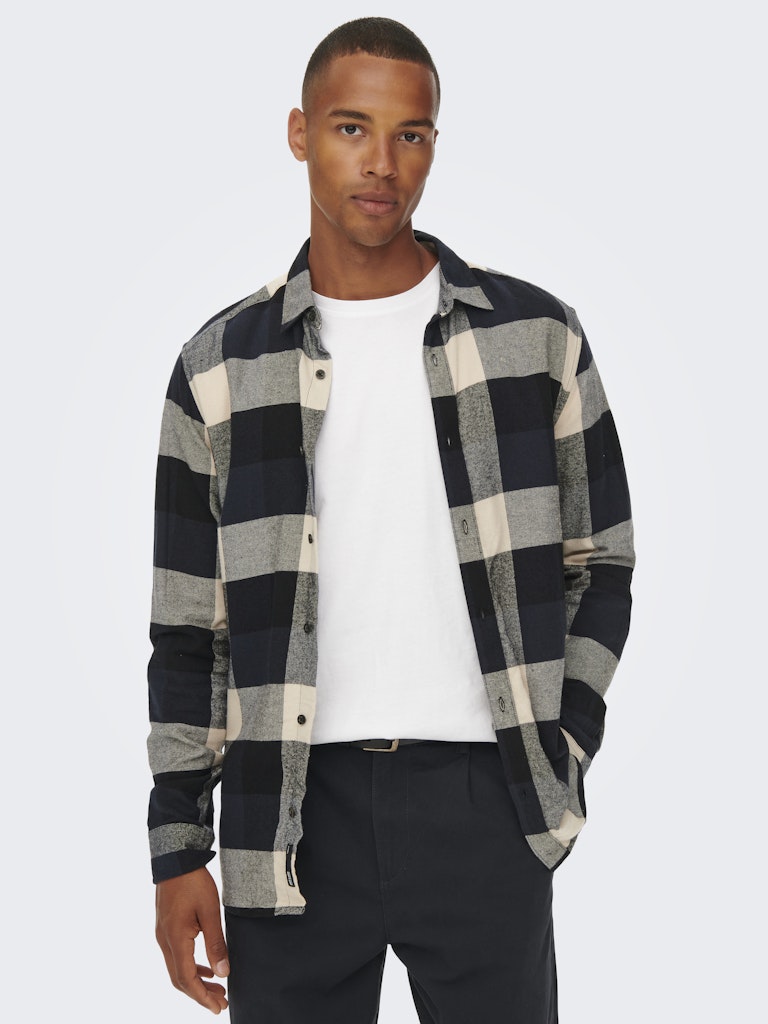 Camicia Only & Sons Max Blu