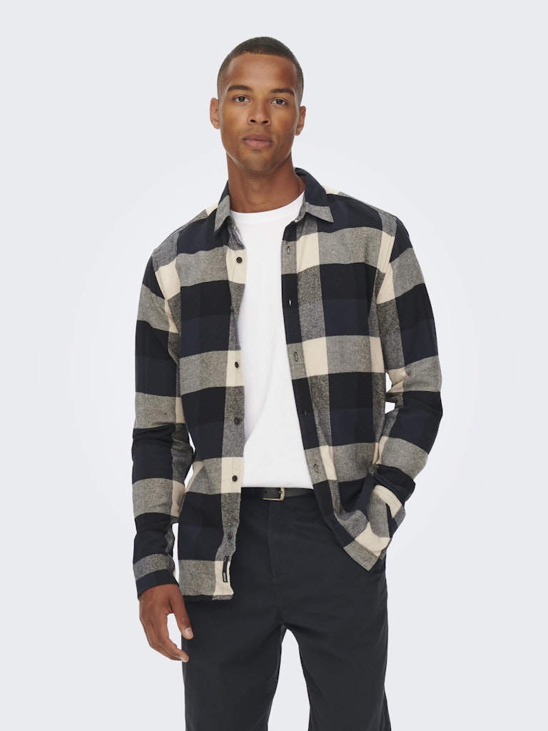 Camicia Only & Sons Max Blu