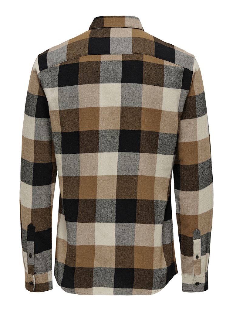 Camicia Only & Sons Max brown