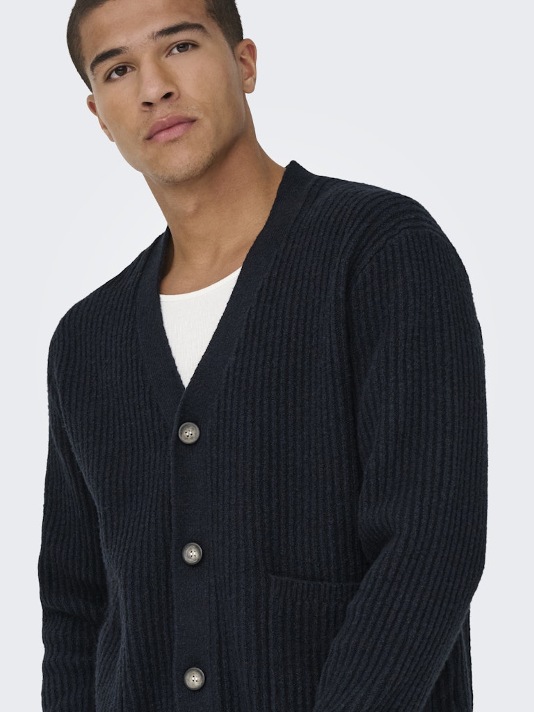 Cardigan Only & Sons Frame blu
