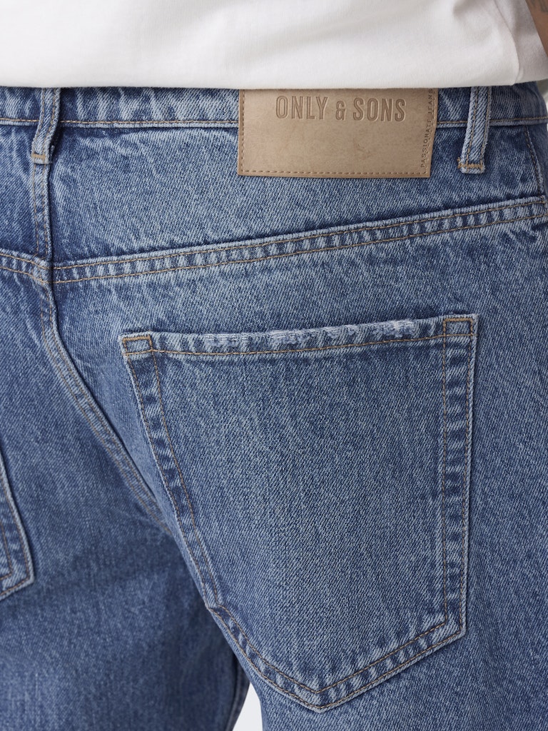 Jeans only & sons Mb straight fit blue denim medium