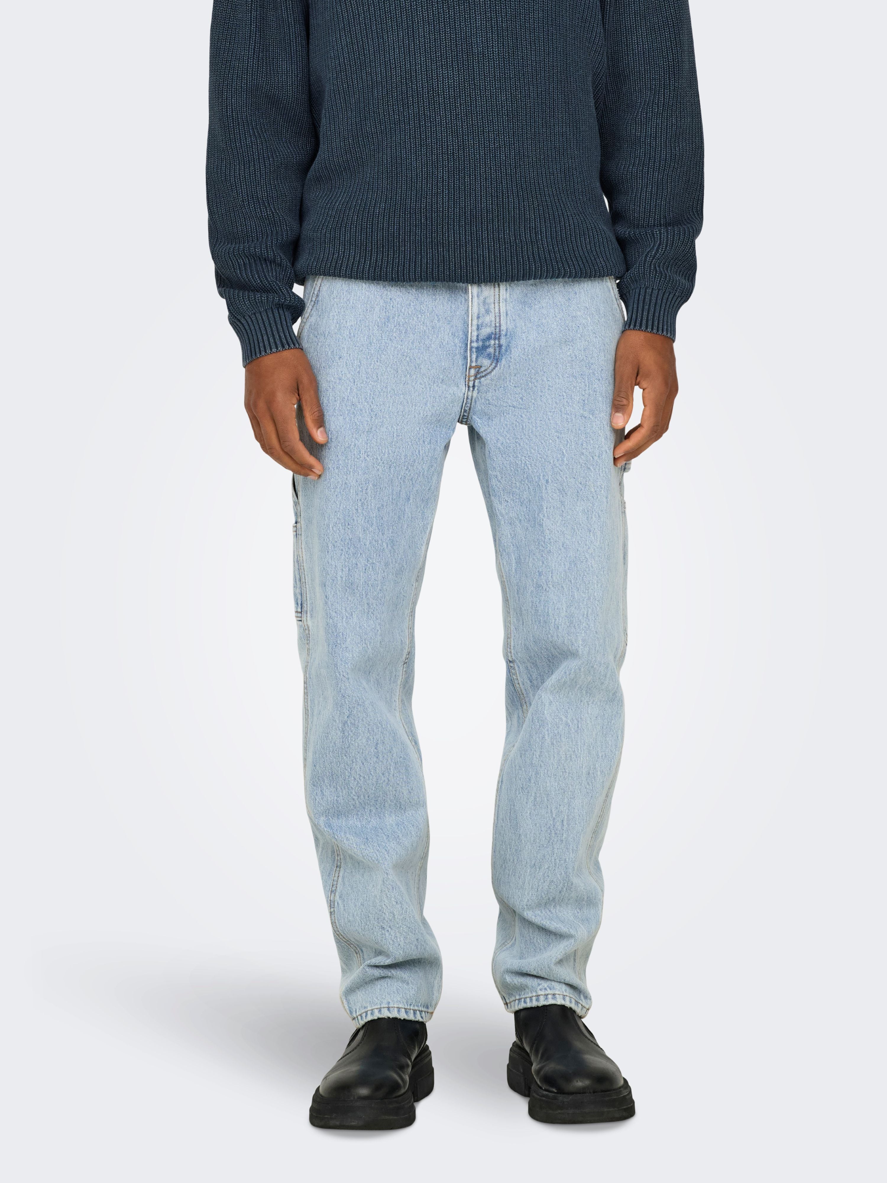 Jeans Carpenter Light Blue Denim
