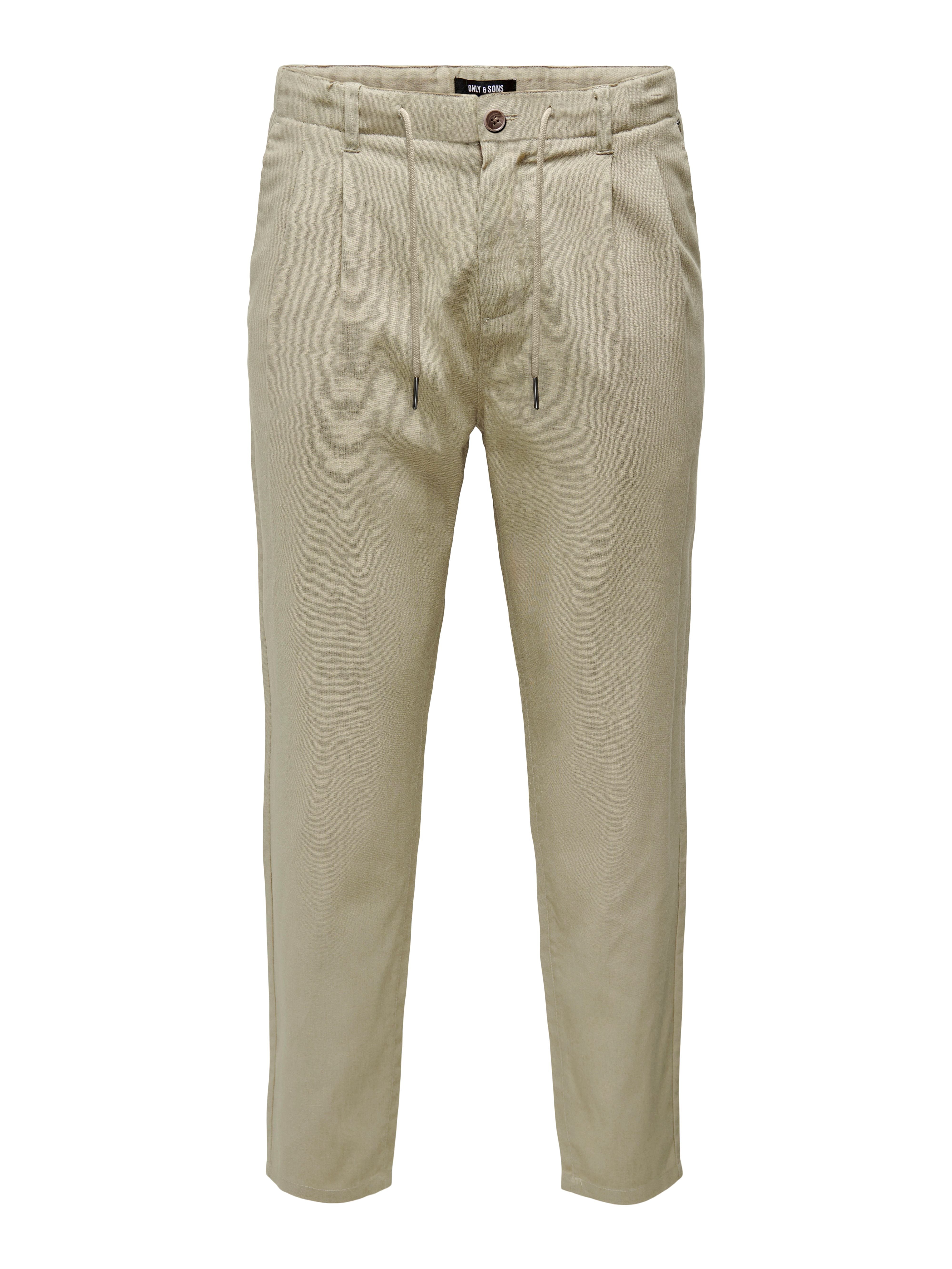 Pantalone Leo Tapered Cropped Sabbia