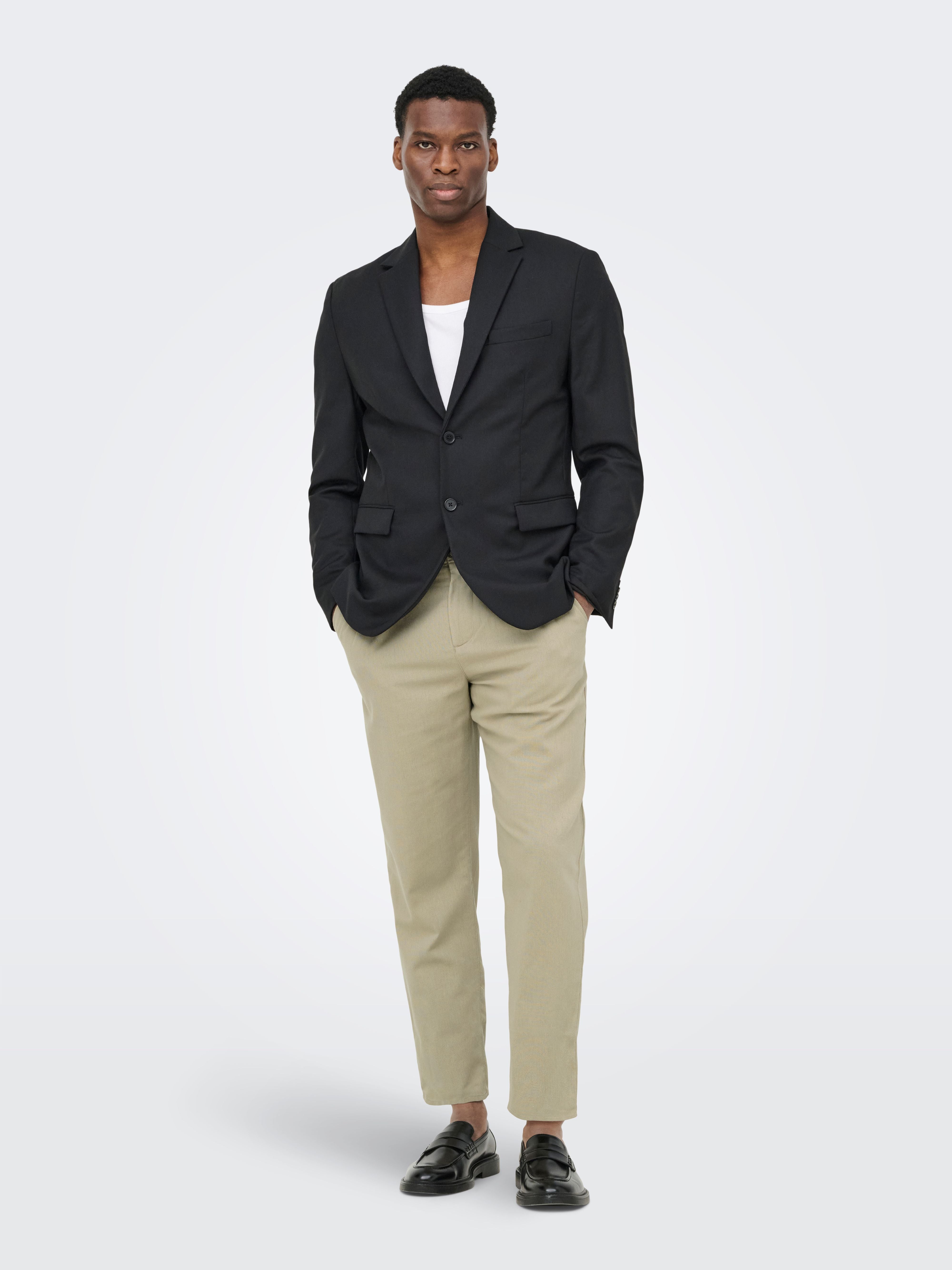 Pantalone Leo Tapered Cropped Sabbia