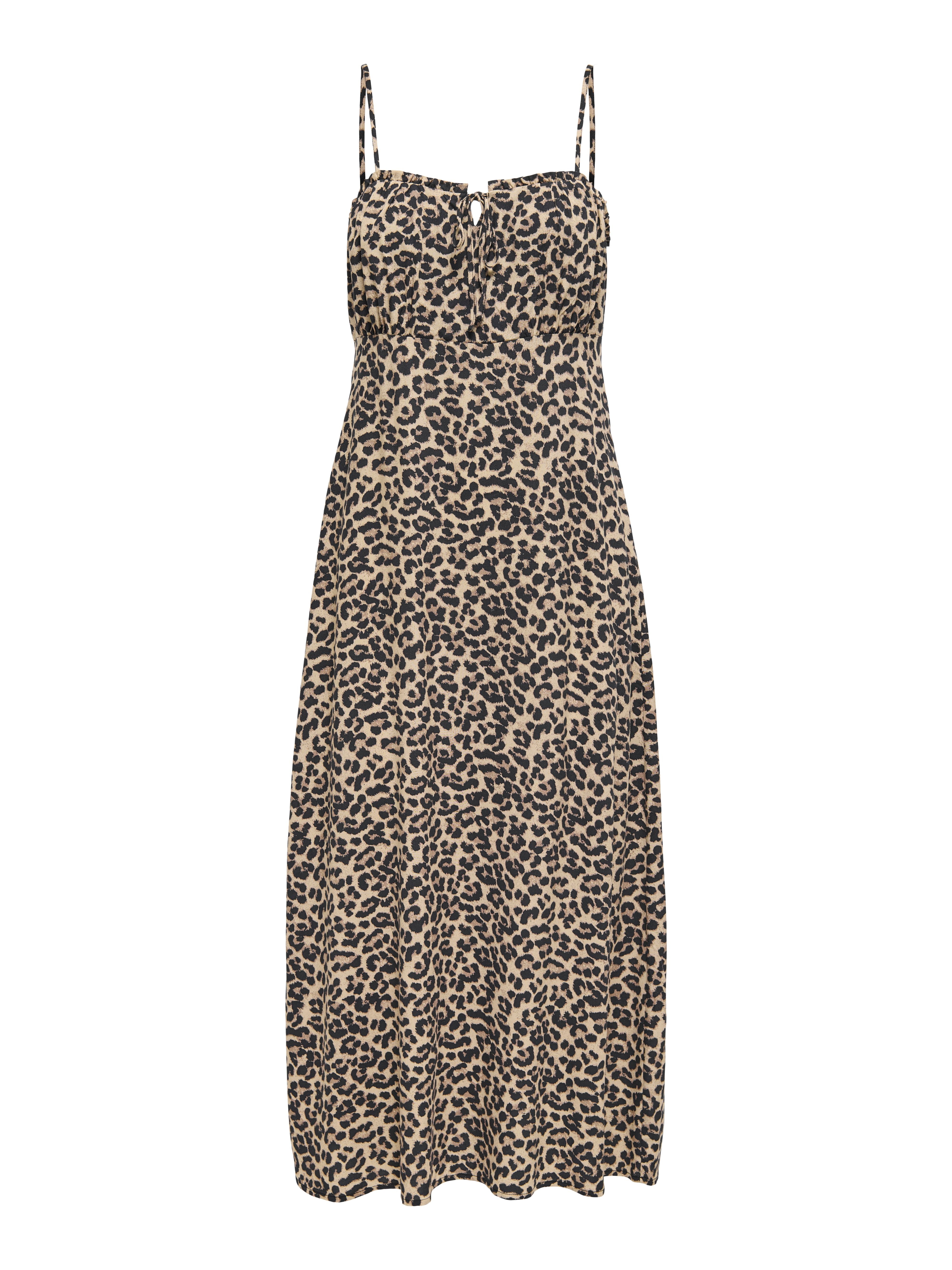 Abito Lungo Nelly Leopardato