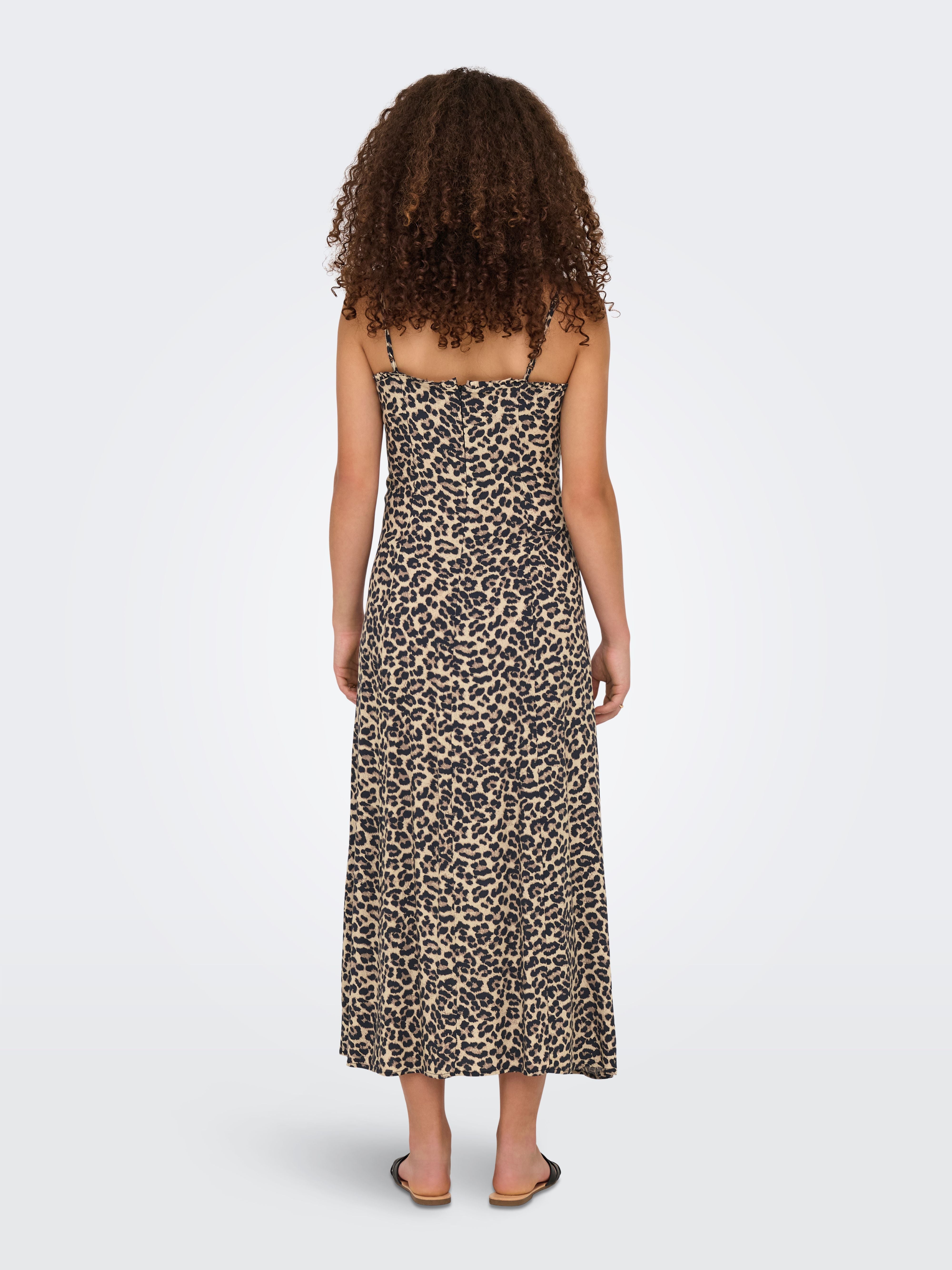 Abito Lungo Nelly Leopardato