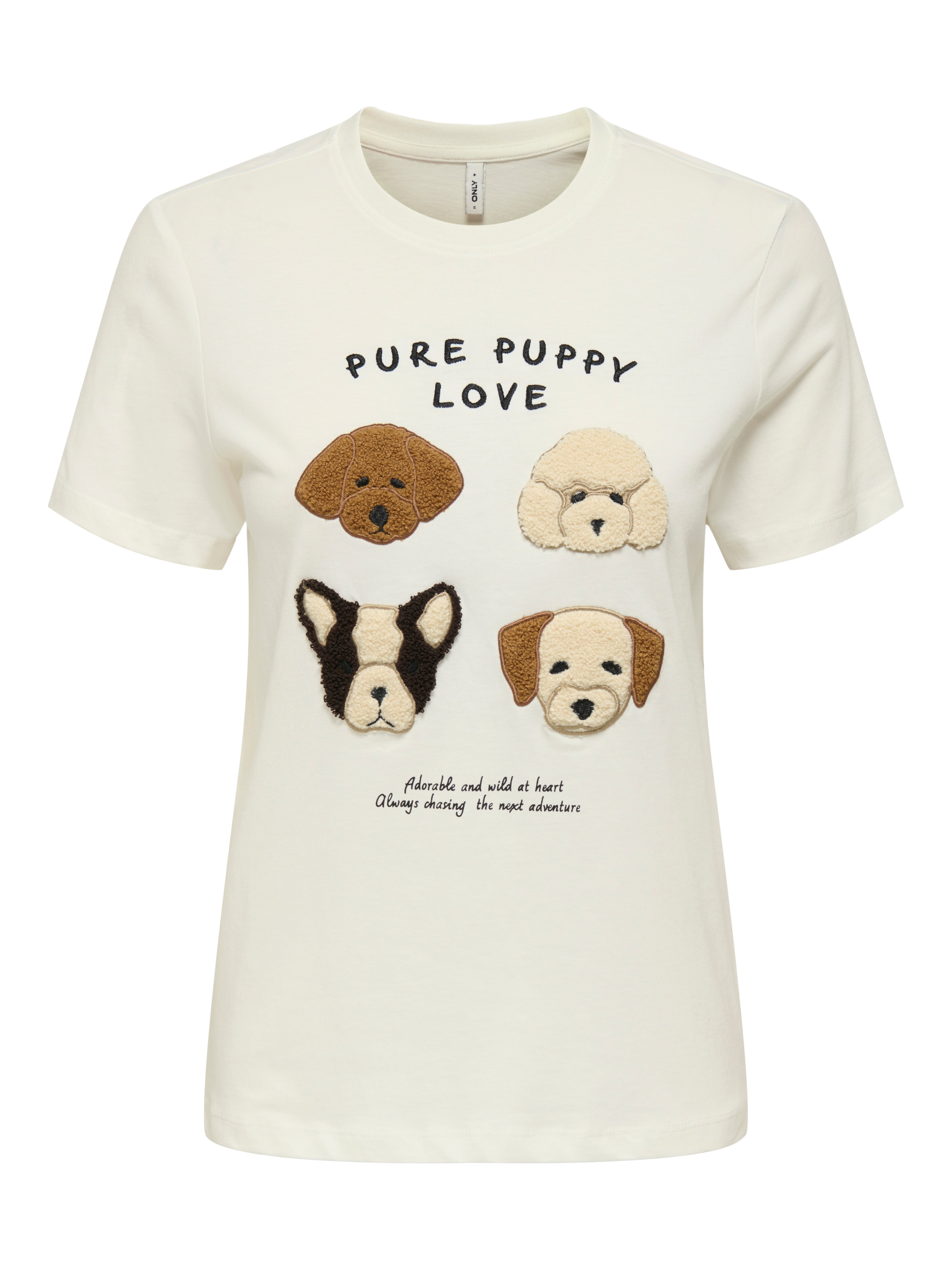 T-shirt Only Dog2 Bianca