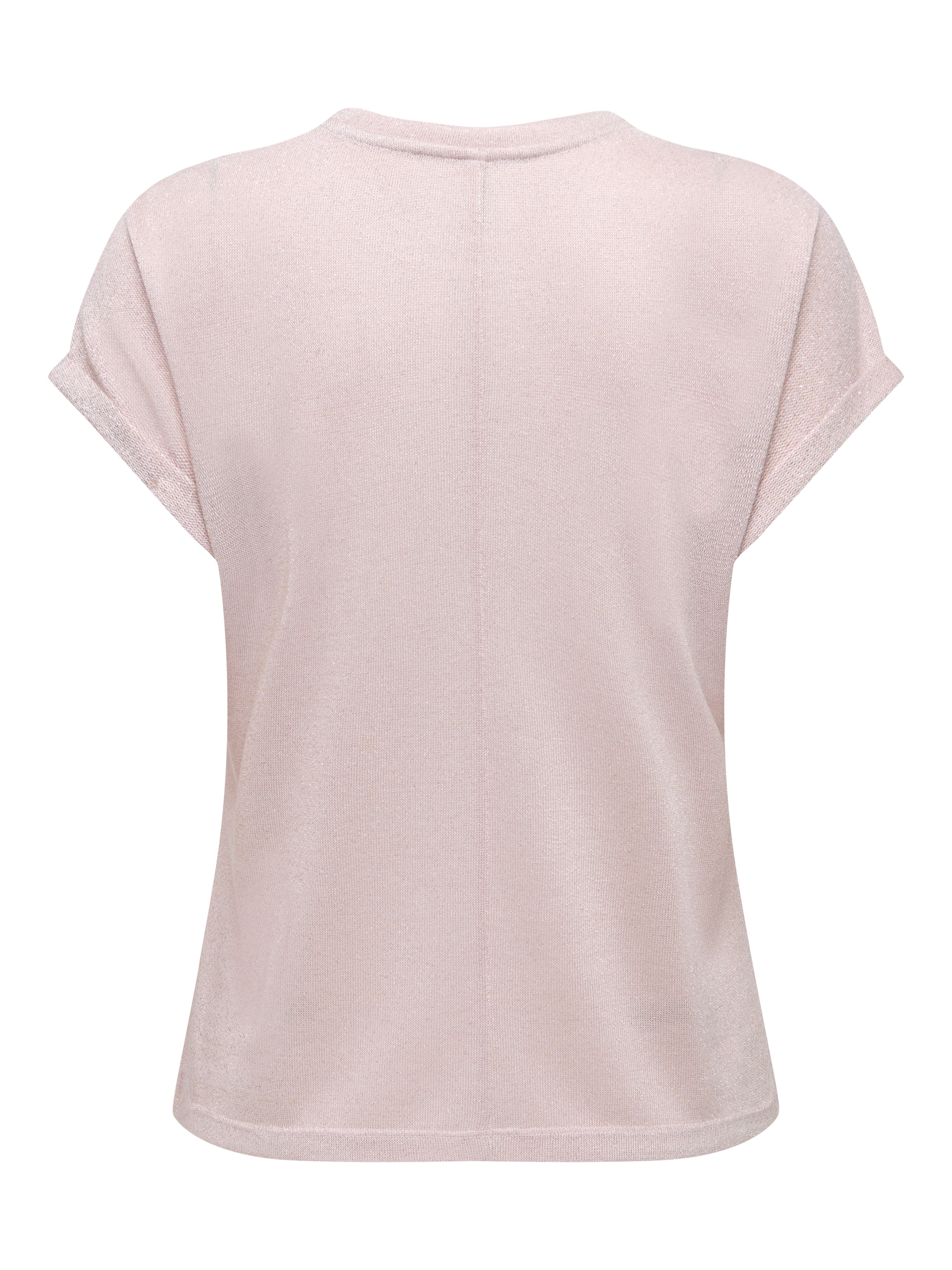 T-Shirt Glitter Lilla Polvere