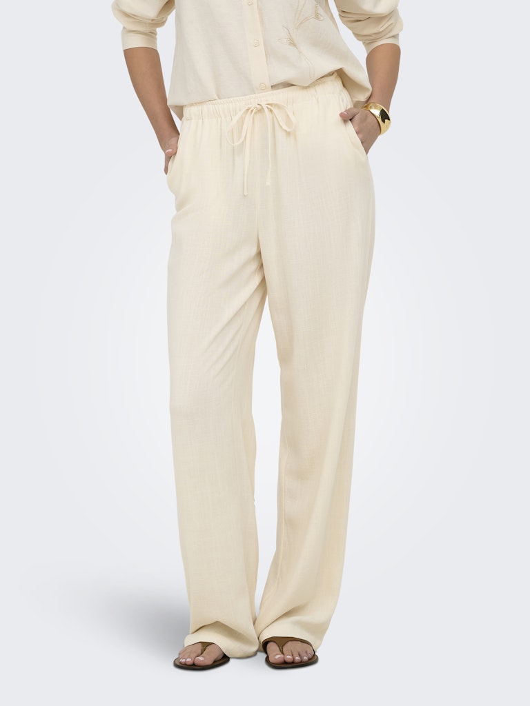 Pantalone Siesta lino beige chiaro