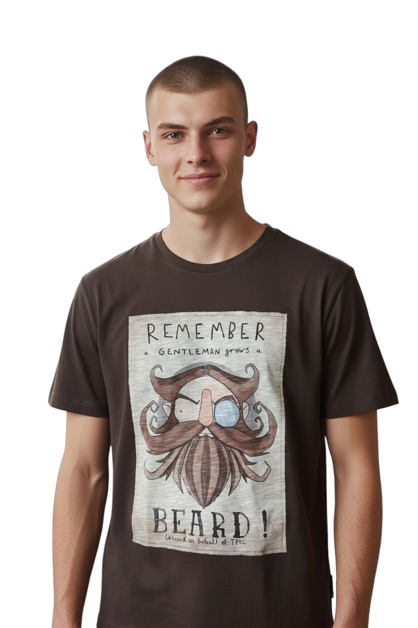 T-shirt Gentleman brown