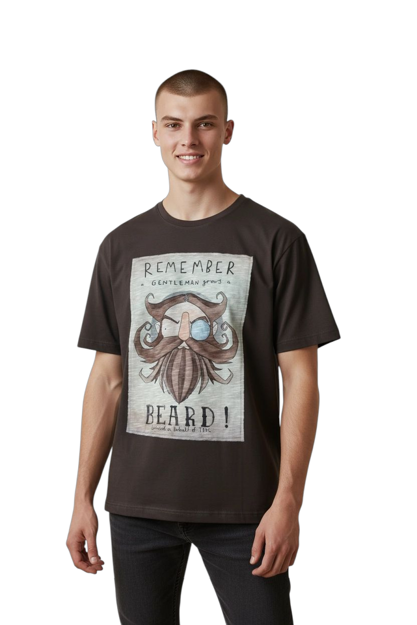 T-shirt Gentleman brown